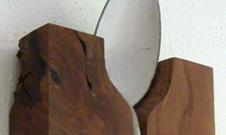 23x6x33cm - wood, granma's spoon /  bois, cuillère de granma- 2008